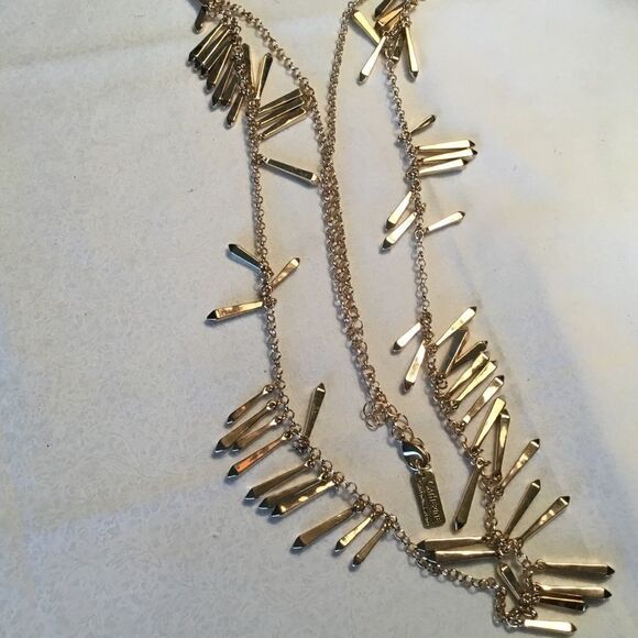 $10 ea or 3/$20 Goldtone Drop Long Necklace - Picture 6 of 7